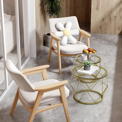 Tables Basses Gigognes Kaia – Métal & Bois