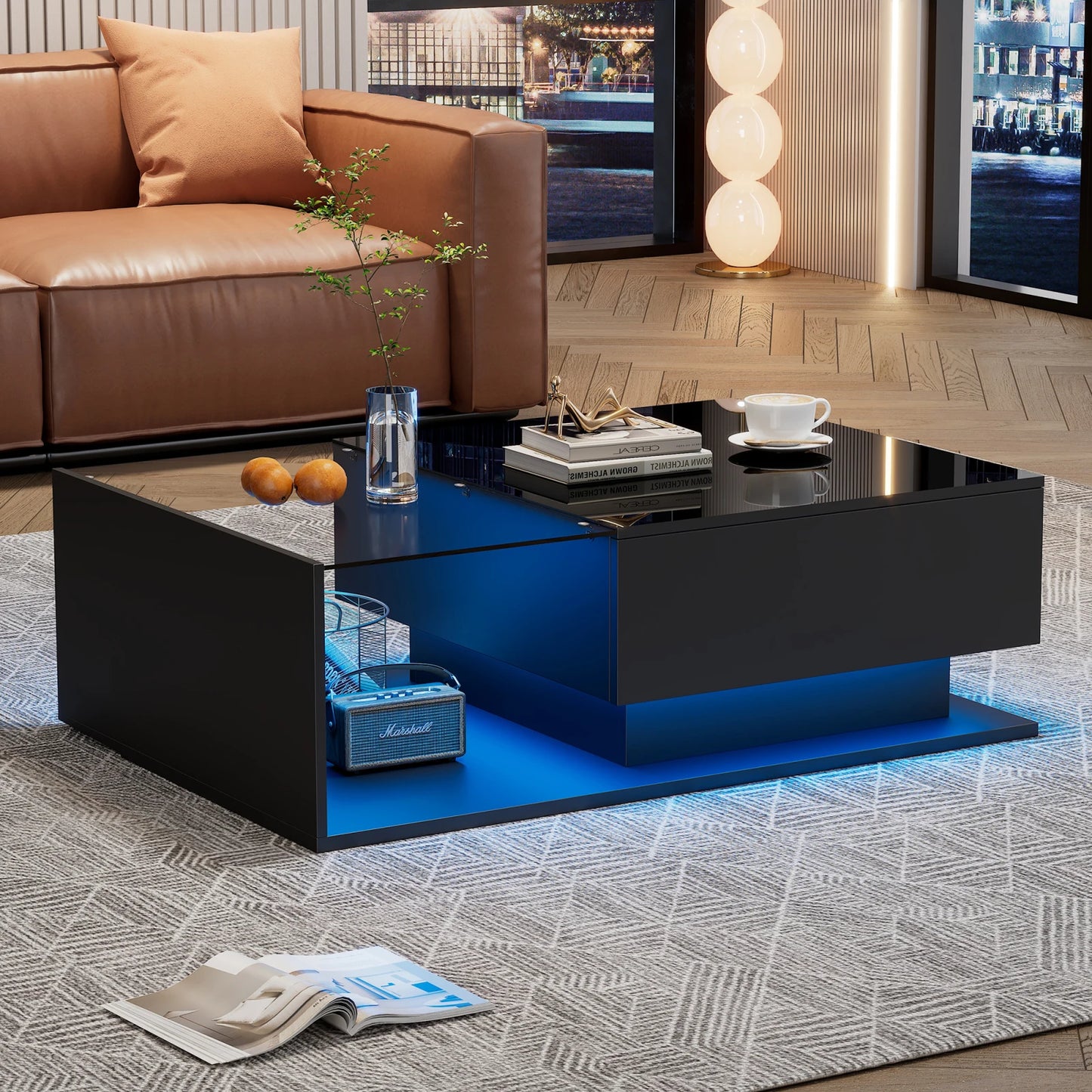 Table Basse En Verre Celestia – Design Verre & Brillance