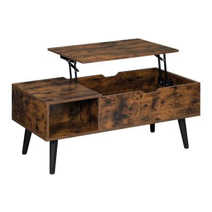 Table Basse Relevable Sienna – Avec Rangement Caché