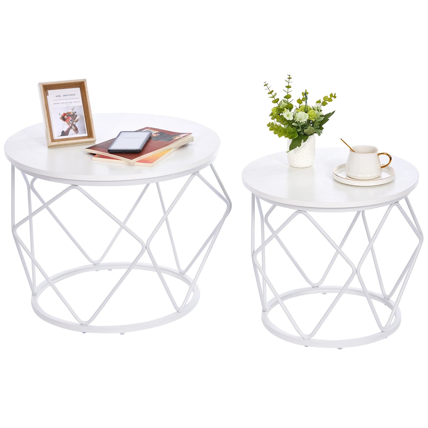 Tables Basses Gigognes Kaia – Métal & Bois