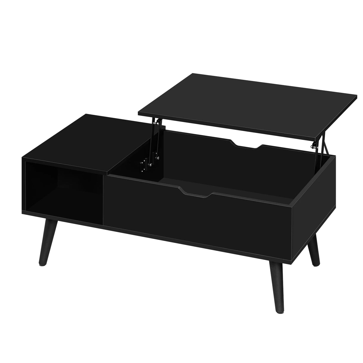 Table Basse Relevable Sienna – Avec Rangement Caché