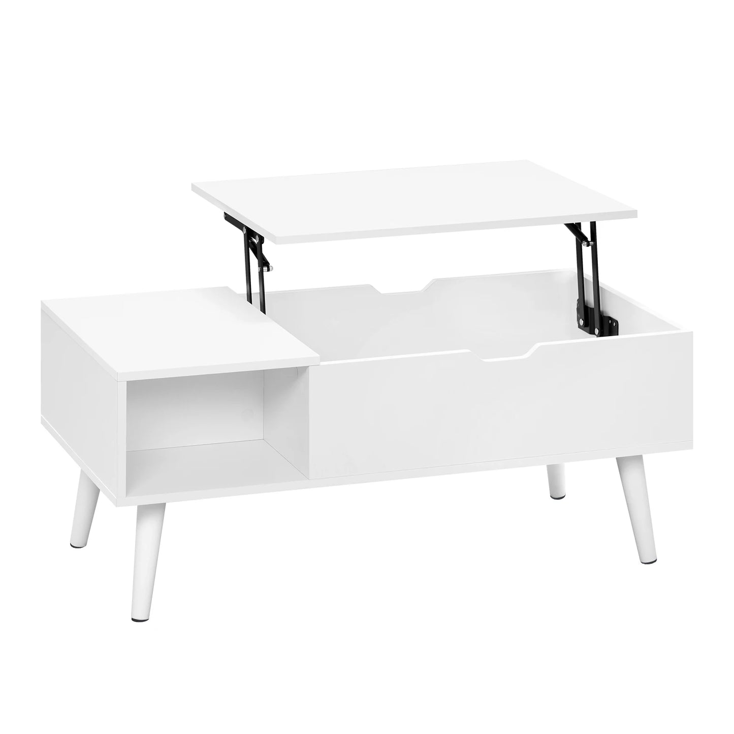 Table Basse Relevable Sienna – Avec Rangement Caché