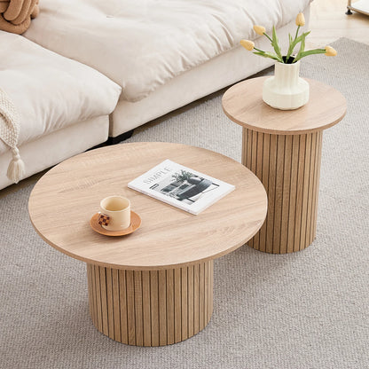 Tables Basses Gigognes Aria – Ensemble Rond Style Scandinave