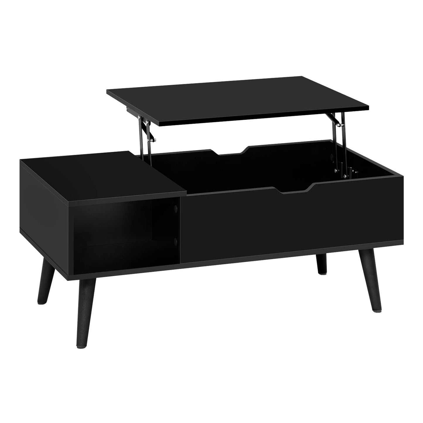 Table Basse Relevable Sienna – Avec Rangement Caché