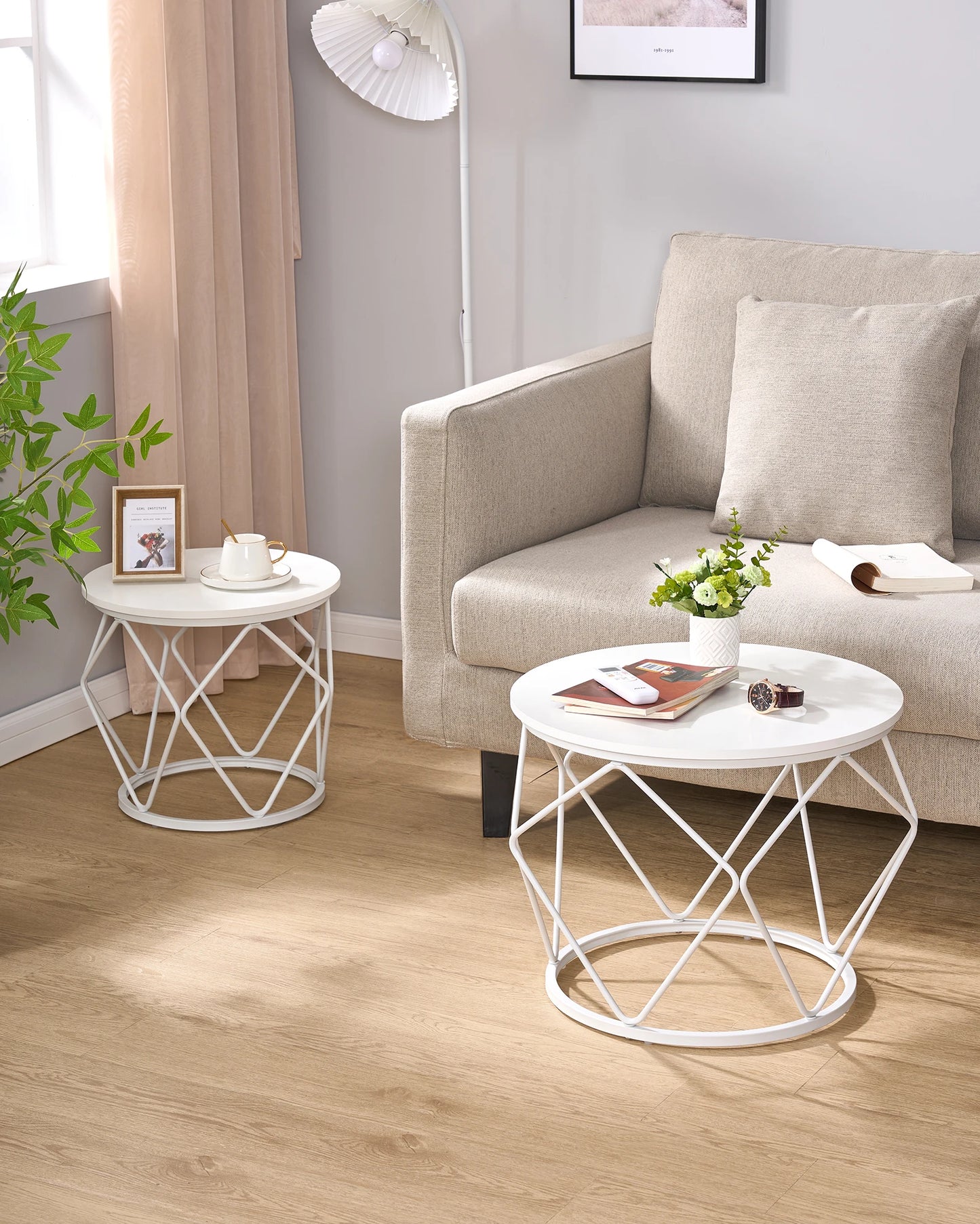 Tables Basses Gigognes Kaia – Métal & Bois