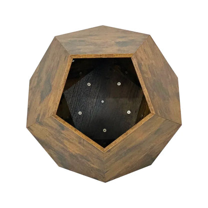 Table Basse En Bois  Milo – Table Multifonction avec Espace pour Chat (Bois Naturel)